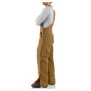 Carhartt Arctic Quilt Lined Duck Bib Overall For Mens Black 40/34 R03-BLK-34-40