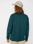 Carhartt Chase Mens Long Sleeve T-Shirt - Botanic / Gold