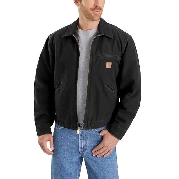 Carhartt Detroit Jacket - Black/Black Rigid - XXL