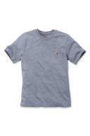 Carhartt Emea Relaxed Fit K87 Short Sleeve T-Shirt Blue XL