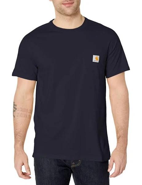 Carhartt Force Flex Pocket Relaxed Fit Short Sleeve T-Shirt Blue M
