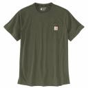 Carhartt Force Flex Pocket Relaxed Fit Short Sleeve T-Shirt Green S