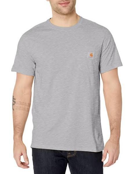 Carhartt Force Flex Pocket Relaxed Fit Short Sleeve T-Shirt Grey M