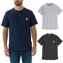 Carhartt Force Flex Pocket Relaxed Fit Short Sleeve T-Shirt Grey S