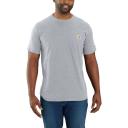 Carhartt Force Flex Pocket Relaxed Fit Short Sleeve T-Shirt Grey S
