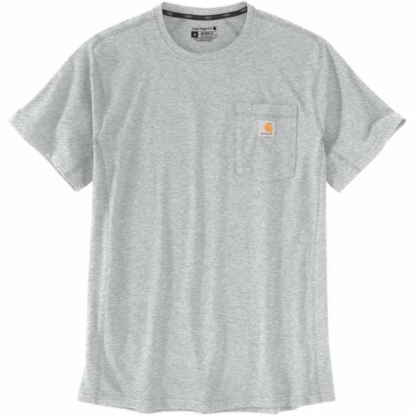 Carhartt Force Flex Pocket Relaxed Fit Short Sleeve T-Shirt Grey S