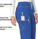 Carhartt Force Women's Cross-Flex Cargo Scrub Pants - XS - Royal