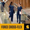 Carhartt Force Women's Cross-Flex Cargo Scrub Pants - XS - Royal