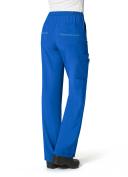 Carhartt Force Women's Petite Cross-Flex Cargo Scrub Pants - M - Royal