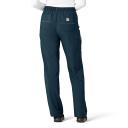 Carhartt Force Women's Tall Cross-Flex Cargo Scrub Pants - L - Navy