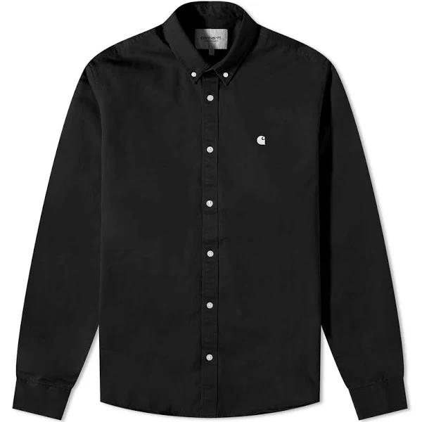 Carhartt Madison Shirt I023339 Black/White