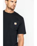 Carhartt Men's Carhartt Pocket Short Sleeve T-Shirt Black