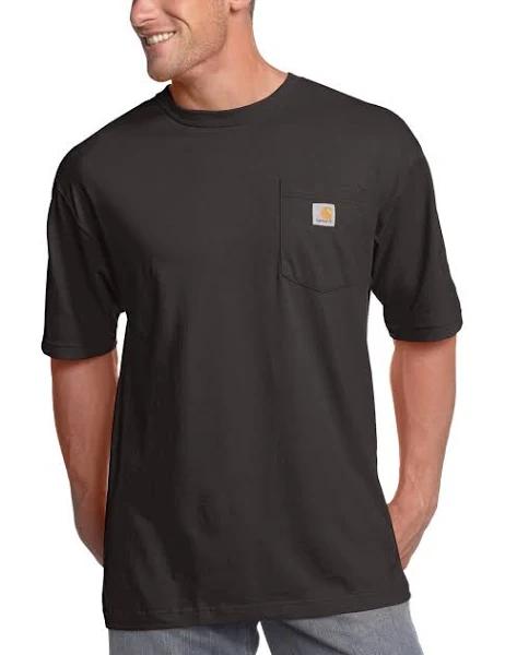 Carhartt Men's Carhartt Pocket Short Sleeve T-Shirt Black