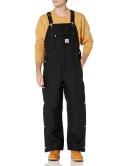 Carhartt Men's Loose Fit Firm Duck Insulated Bib Overall