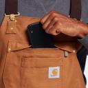 Carhartt Men's Loose Fit Firm Duck Insulated Bib Overall