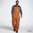Carhartt Men's Loose Fit Firm Duck Insulated Bib Overall