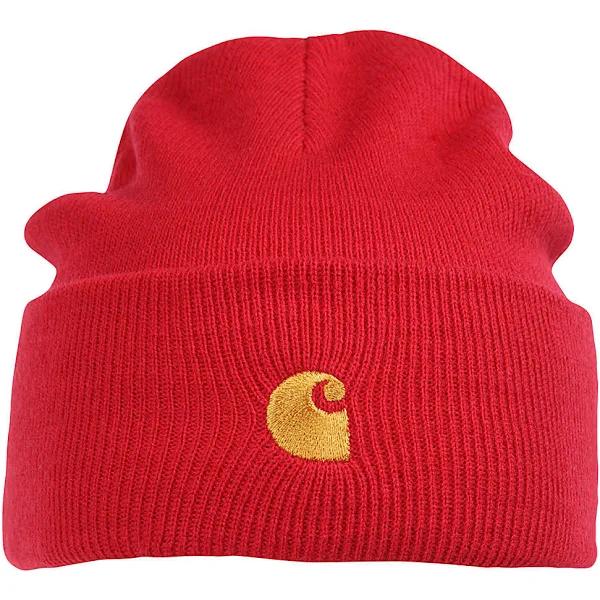 Carhartt Mens A18 Stretchable Rib Knit Acrylic Watch Beanie Hat Currant One Size