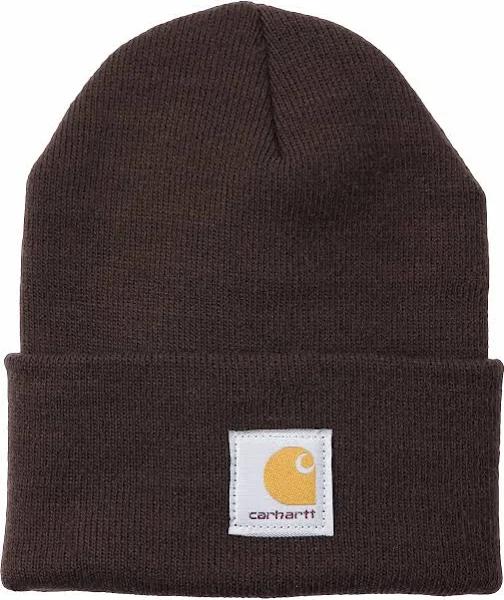 Carhartt Mens A18 Stretchable Rib Knit Acrylic Watch Beanie Hat