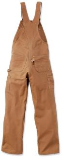 Carhartt Mens Duck Triple Stitch Bib Overalls Suspender Pants Trousers