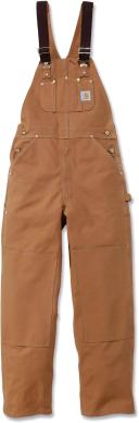 Carhartt Mens Duck Triple Stitch Bib Overalls Suspender Pants Trousers