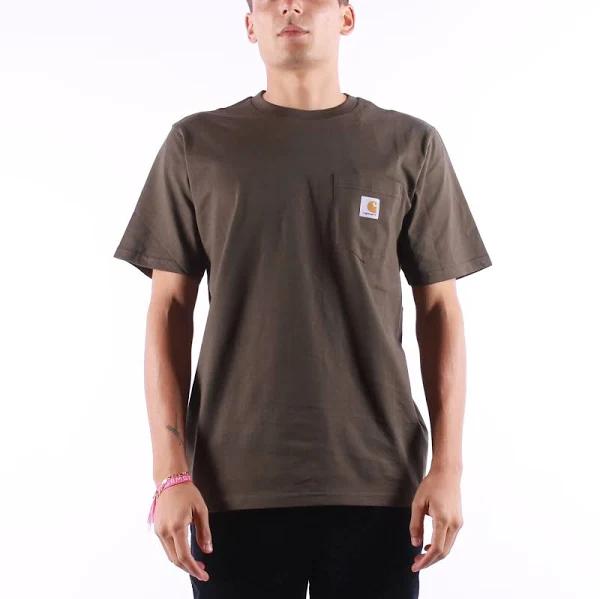 Carhartt Pocket Mens T Shirt - Cypress