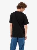 Carhartt S/S Script Embroidery T-Shirt - Black / White