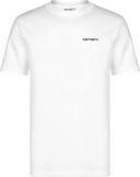 Carhartt S/S Script Embroidery T-Shirt - White / Black