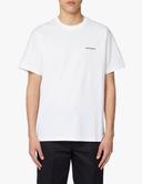 Carhartt S/S Script Embroidery T-Shirt - White / Black