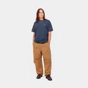 Carhartt Script Embroidery Mens T Shirt - Enzian White