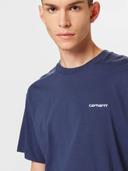 Carhartt Script Embroidery Mens T Shirt - Enzian White