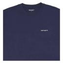 Carhartt Script Embroidery Mens T Shirt - Enzian White