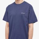 Carhartt Script Embroidery Mens T Shirt - Enzian White