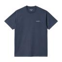 Carhartt Script Embroidery Mens T Shirt - Enzian White