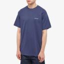 Carhartt Script Embroidery Mens T Shirt - Enzian White