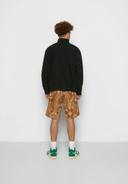 Carhartt WIP American Script Half Zip Sweatshirt in Green