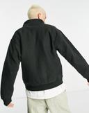 Carhartt WIP American Script Half Zip Sweatshirt in Green