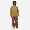 Carhartt WIP American Script Half Zip Sweatshirt M / Brown / Larch