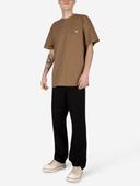 Carhartt WIP American Script T-Shirt L / Brown / Buffalo
