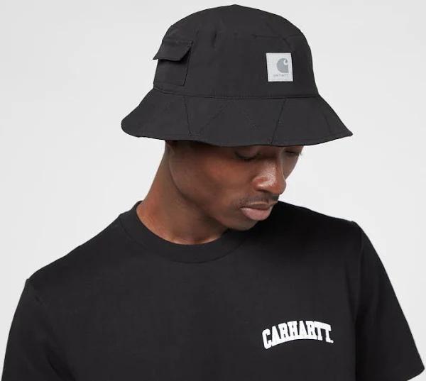 Carhartt WIP Black Elway Bucket Hat