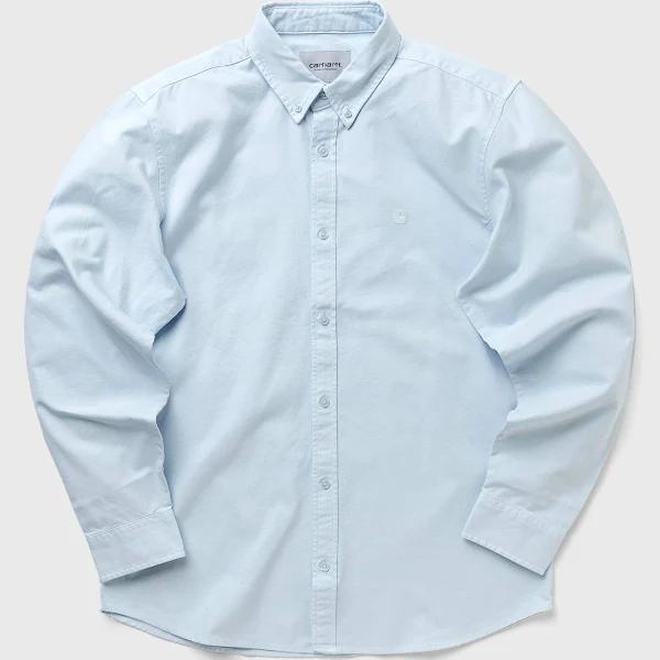 Carhartt WIP Bolton Long Sleeve Shirt M / Blue / Storm Blue