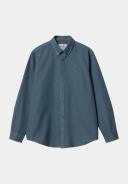 Carhartt WIP Bolton Long Sleeve Shirt S / Blue / Storm Blue