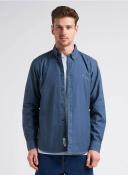 Carhartt WIP Bolton Long Sleeve Shirt S / Blue / Storm Blue