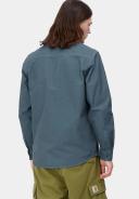 Carhartt WIP Bolton Long Sleeve Shirt S / Blue / Storm Blue
