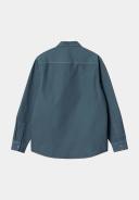 Carhartt WIP Bolton Long Sleeve Shirt S / Blue / Storm Blue