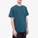Carhartt WIP - Chase Cotton T-Shirt - Man - Forest Green