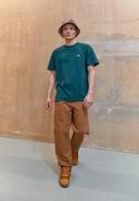 Carhartt WIP - Chase Cotton T-Shirt - Man - Forest Green