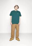 Carhartt WIP - Chase Cotton T-Shirt - Man - Forest Green
