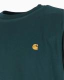 Carhartt WIP - Chase Cotton T-Shirt - Man - Forest Green