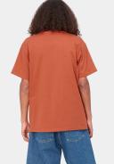 Carhartt WIP - Chase S/S T-Shirt - Phoenix/Gold, Red / XL | Feature
