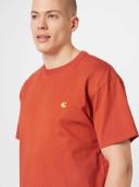Carhartt WIP - Chase S/S T-Shirt - Phoenix/Gold, Red / XL | Feature